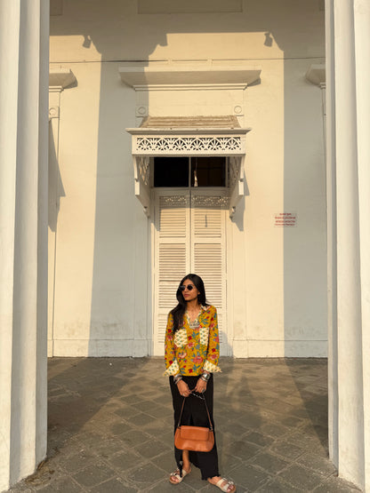 Basanti Short Kurta